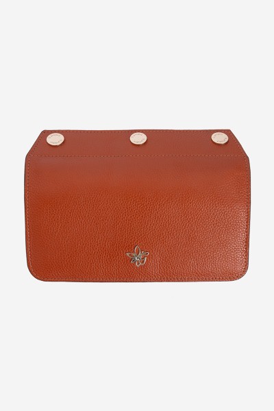 Flap Deri Light Amber