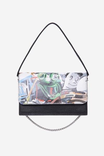 Milan Grafity Black Omuz Çantası