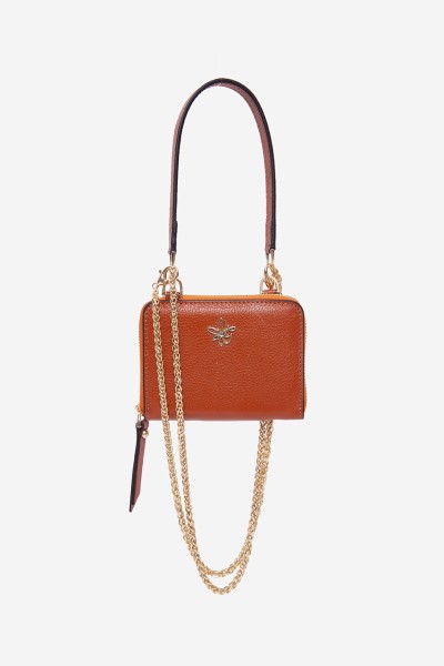 Bern Light Amber Deri Cüzdan