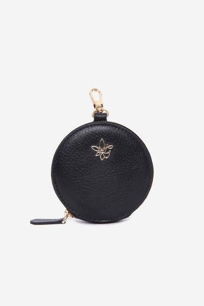 Amalfi Gold Black Deri Cüzdan