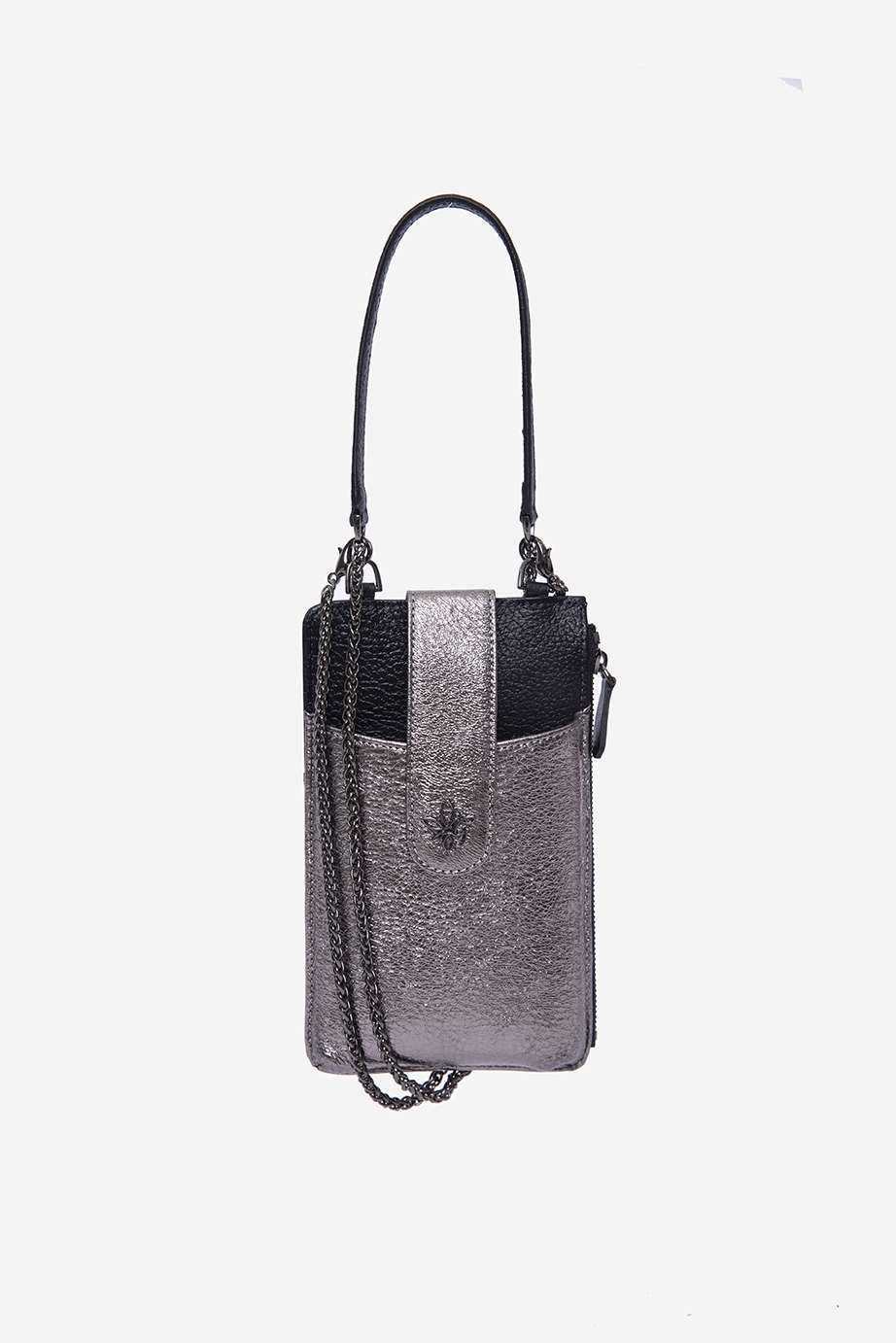 Sandy Black Diomand Deri Çanta