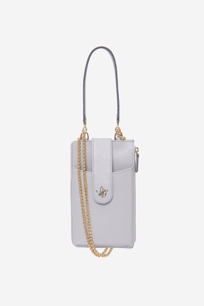 Sandy Gold Grey Deri Çanta