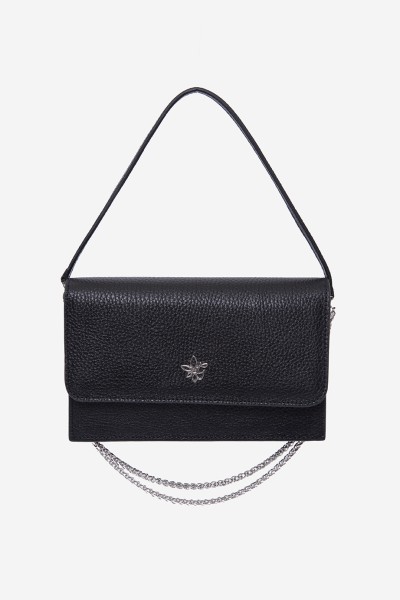 Milan Silver Black Omuz Çantası